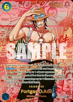 Portgas.D.Ace (OP13-119) (V.6)
Carrying on his Will
