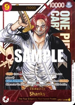 Shanks (OP01-120)
Special Tournament Promos