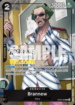 Brannew (OP03-089) (V.3)
Special Tournament Promos