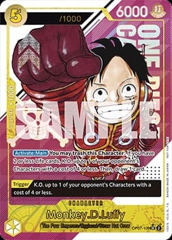 Monkey.D.Luffy (OP07-109) (V.4)
Special Tournament Promos