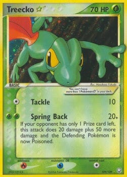 Treecko Gold Star (TRR 109)
EX Team Rocket Returns