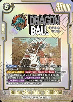 Bulma/Son Goku : Childhood (SB01-057) [Fusion World] (V.1 - Super Rare)
Special Tournament Promos [Fusion World]