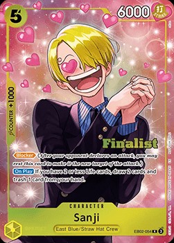 Sanji (EB02-054) (V.2)
Special Tournament Promos