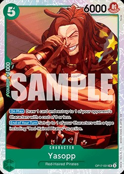 Yasopp (OP17-031) (V.1)
The World’s Strongest Warriors