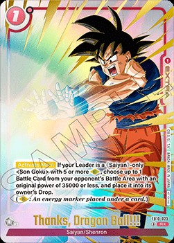 Thanks, Dragon Ball!!! (FB10-023) [Fusion World] (V.1 - Rare)
Special Tournament Promos [Fusion World]