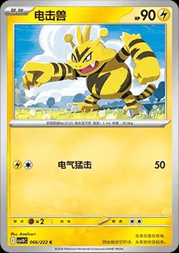 Electabuzz (CSV10C 066)
Chasing Glory Together