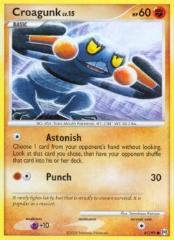 Croagunk Lv.15 (AR 61)
Arceus
