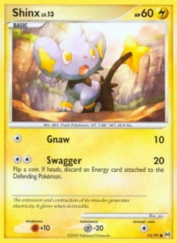 Shinx Lv.13 (AR 74)
Arceus