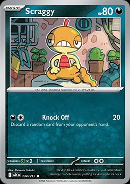 Scraggy (ASC 134)
Ascended Heroes
