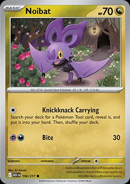 Noibat (ASC 156)
Ascended Heroes