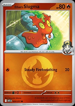 Ethan's Slugma (xASC 023)
Ascended Heroes: Additionals