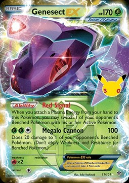 Genesect EX (30C PLB 97)
30th Celebration