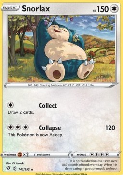 Snorlax (RCL 141)
Rebel Clash