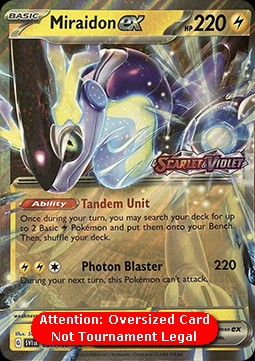 Miraidon ex (SVI 081)
Scarlet & Violet