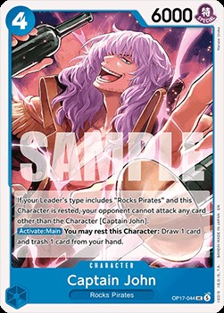 Captain John (OP17-044)
The World’s Strongest Warriors