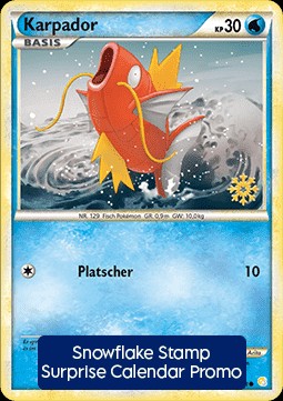 Magikarp (HS 72)
HeartGold & SoulSilver