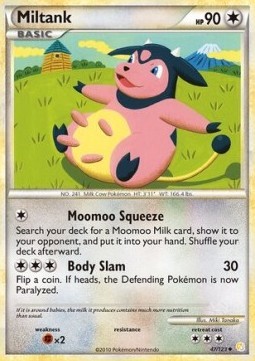 Miltank (HS 47)
HeartGold & SoulSilver