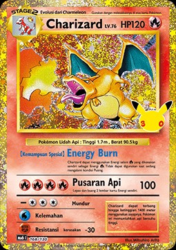 Charizard (MA6 168)
30th Celebration Indonesian & Thai