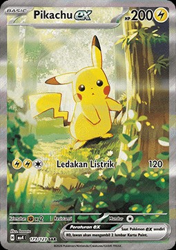 Pikachu ex (MA4 173)
Void Blast