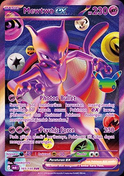 Mewtwo ex (MA6 165)
30th Celebration Indonesian & Thai