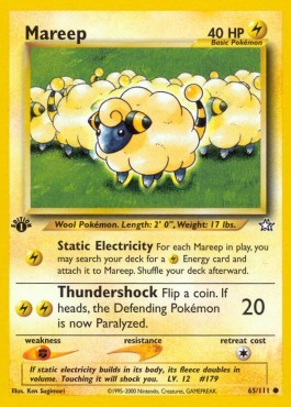 Mareep (NG 65)
Neo Genesis