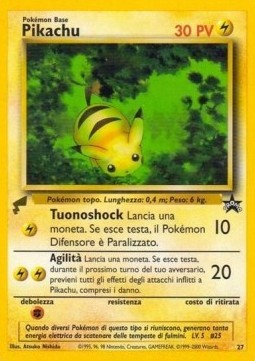 Pikachu (PWC WP 27)
Pikachu World Collection
