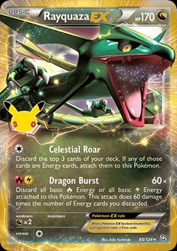 Rayquaza EX (30C DRX 85)
30th Celebration