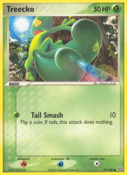 Treecko (EM 70)
EX Emerald