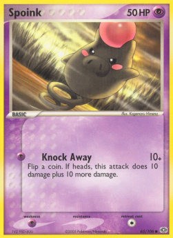 Spoink (EM 65)
EX Emerald