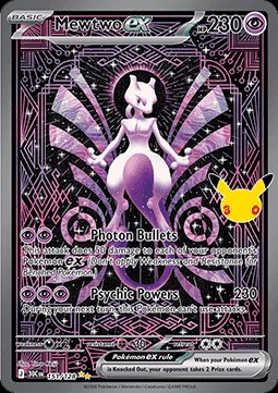 Mewtwo ex (30C 151)
30th Celebration