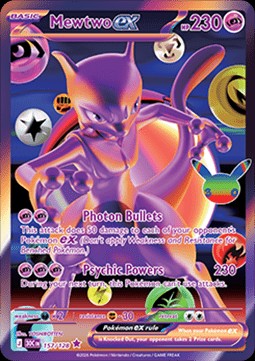 Mewtwo ex (30C 157)
30th Celebration