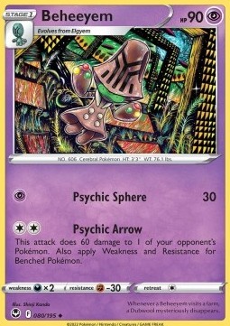 Beheeyem (SIT 080)
Silver Tempest