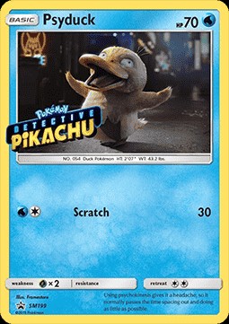 Psyduck (SM 199)
SM Black Star Promos