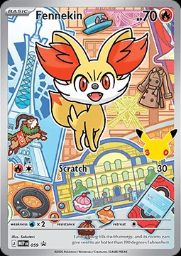 Fennekin (MEP 059)
MEP Black Star Promos