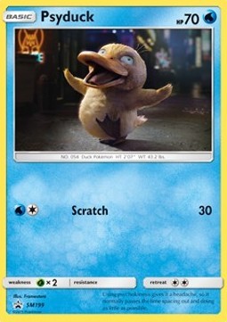 Psyduck (SM 199)
SM Black Star Promos