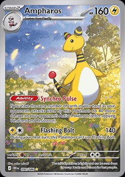 Ampharos (CRI 090)
Chaos Rising