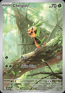 Chespin (CRI 087)
Chaos Rising