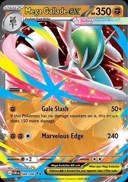 Mega Gallade ex (CRI 048)
Chaos Rising