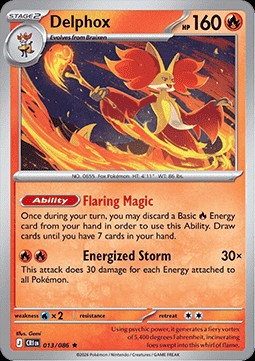 Delphox (CRI 013)
Chaos Rising
