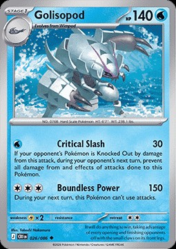 Golisopod (CRI 026)
Chaos Rising
