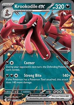 Krookodile ex (CRI 055)
Chaos Rising