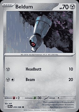 Beldum (CRI 059)
Chaos Rising