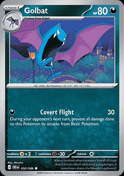 Golbat (CRI 050)
Chaos Rising