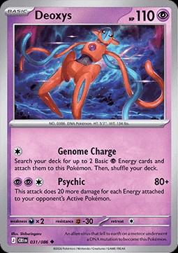 Deoxys (CRI 031)
Chaos Rising