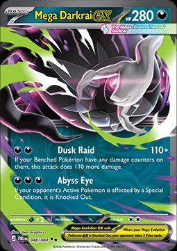 Mega Darkrai ex (PBL 048)
Pitch Black