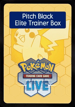 Pitch Black Live Code Card: Elite Trainer Box (xPBL)
Pitch Black: Additionals