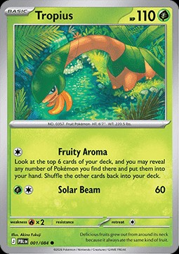 Tropius (PBL 001)
Pitch Black