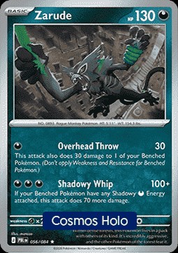 Zarude (xPBL 056)
Pitch Black: Additionals