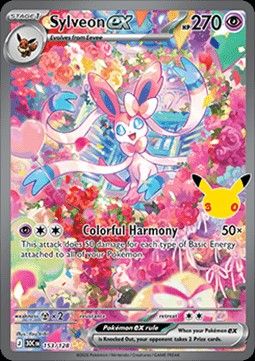 Sylveon ex (30C 153)
30th Celebration