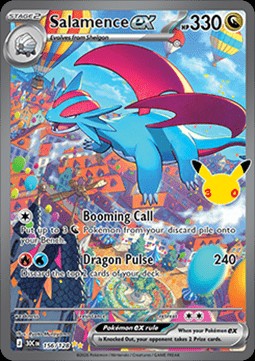 Salamence ex (30C 156)
30th Celebration